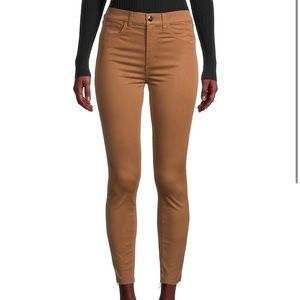 Charlie High-Rise Coated Ankle Jeans